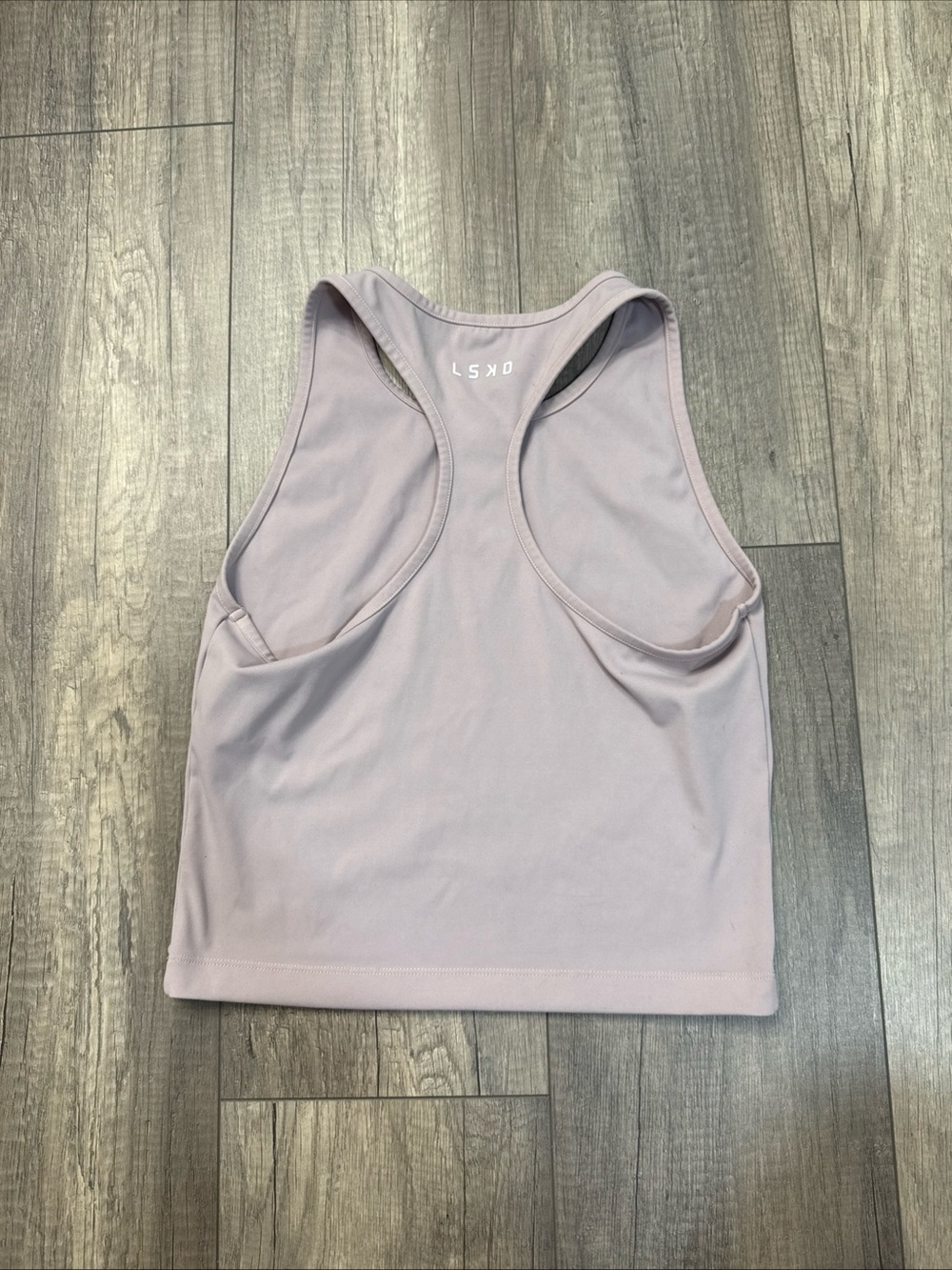 LSKD Pink Performance Tank Top - Picture 2 of 3